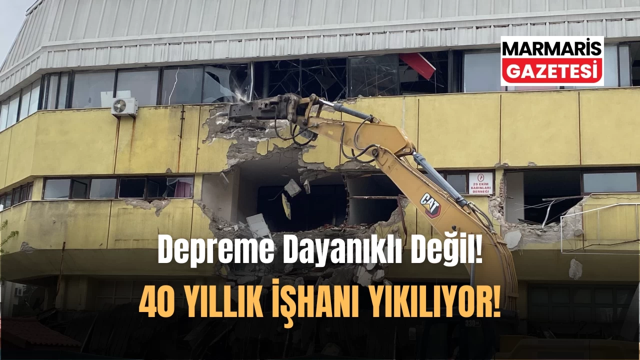 Orgeneral Mustafa Muğlalı İşhanı'nın Yıkımına Başlandı!