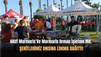 Orman Yangınlarındaki Şehitlerimiz İçin Lokma Dağıtıldı!