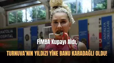 Master Cup Turnuvası'nın En Değerli Oyuncusu Yine Banu Karadağlı!