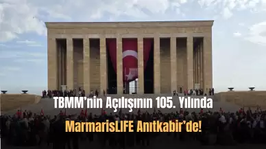23 Nisan'da Marmarislife Dergisi Anıtkabir'de idi!