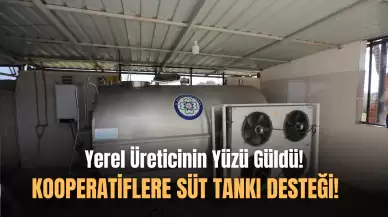 Muğla'da Süt Üreticisinin Yüzü güldü: Süt Tankı Desteği!