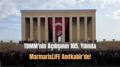 23 Nisan'da Marmarislife Dergisi Anıtkabir'de idi!