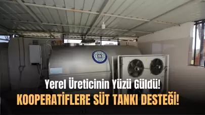 Muğla'da Süt Üreticisinin Yüzü güldü: Süt Tankı Desteği!
