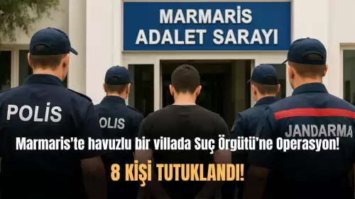Marmaris'te Yasa Dışı Bahis Operasyonunda 8 kişi tutuklandı!