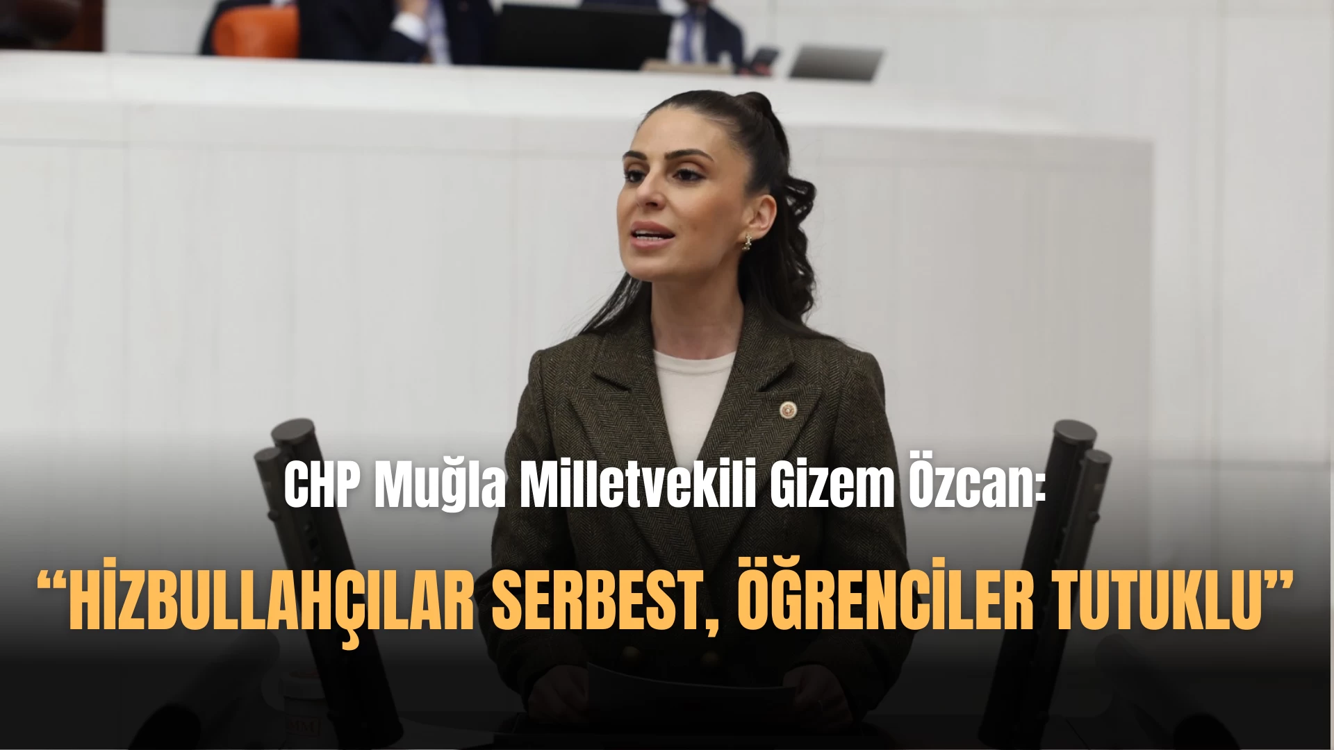 Gizem Özcan TBMM'de Hak Ve Özgürlük İhlallerini Eleştirdi!