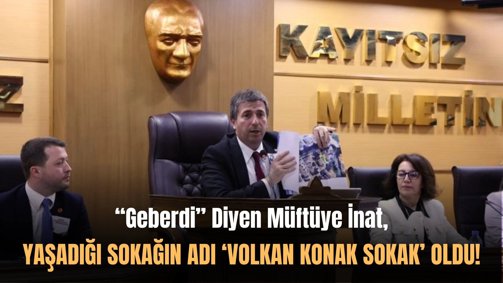 "Geberdi" Diyen Müftünün Sokağı Volkan Konak Sokak Oldu!