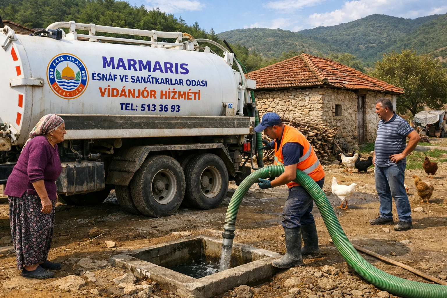 Esnaf Odası Vidanjör Haberi Seçim Karalaması Çıktı!